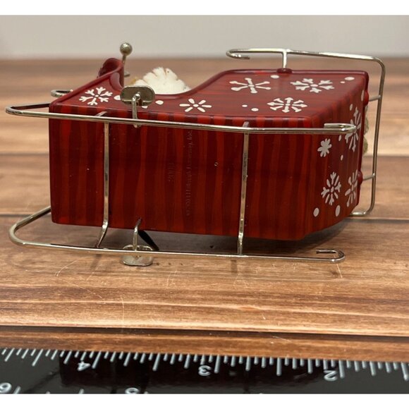 2003 HALLMARK KEEPSAKE ORNAMENT QRP4247 SANTA'S MAGIC SLEIGH TOYS SNOWMAN - Picture 11 of 11